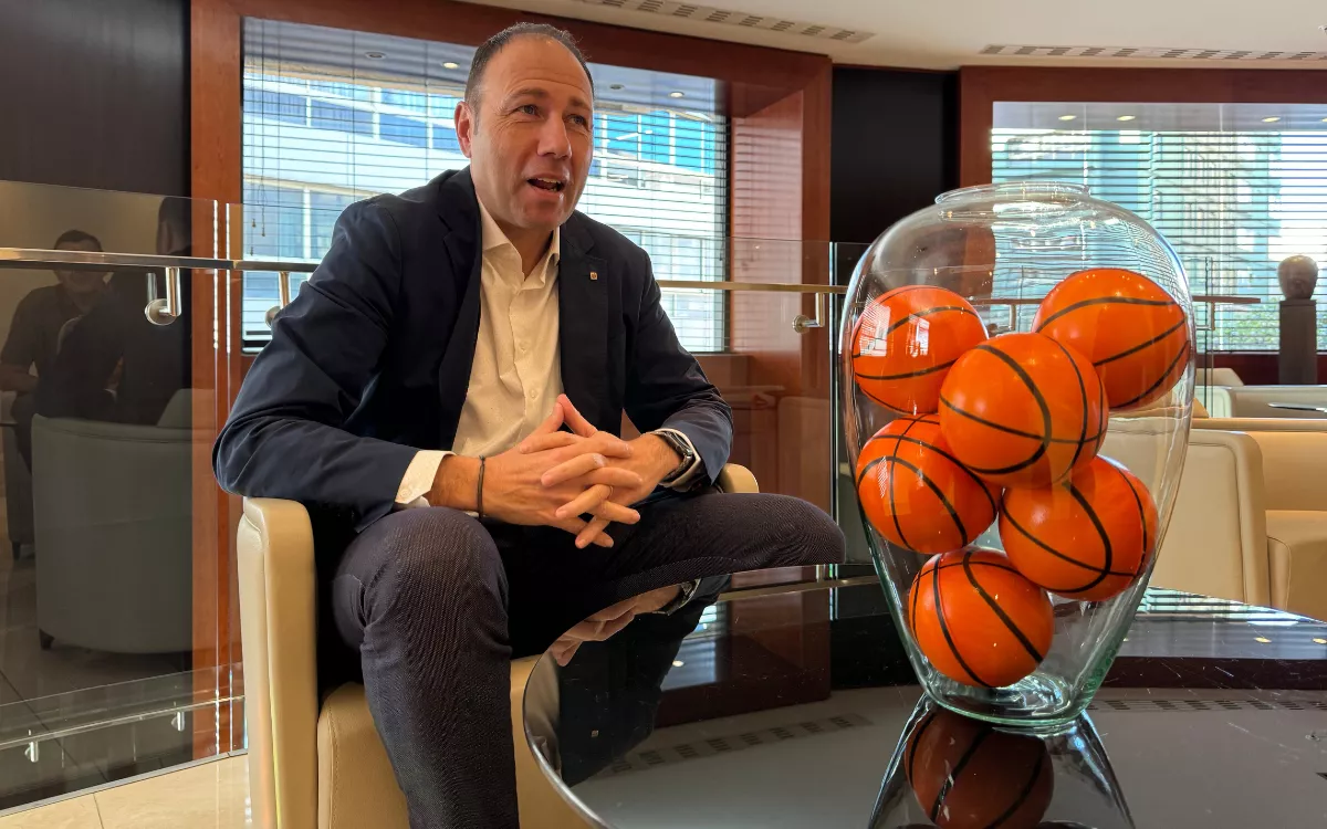 Berni Álvarez, conseller de la Generalitat de Cataluña, considera que "el deporte necesita ser tratado como una industria clave". / AHa"