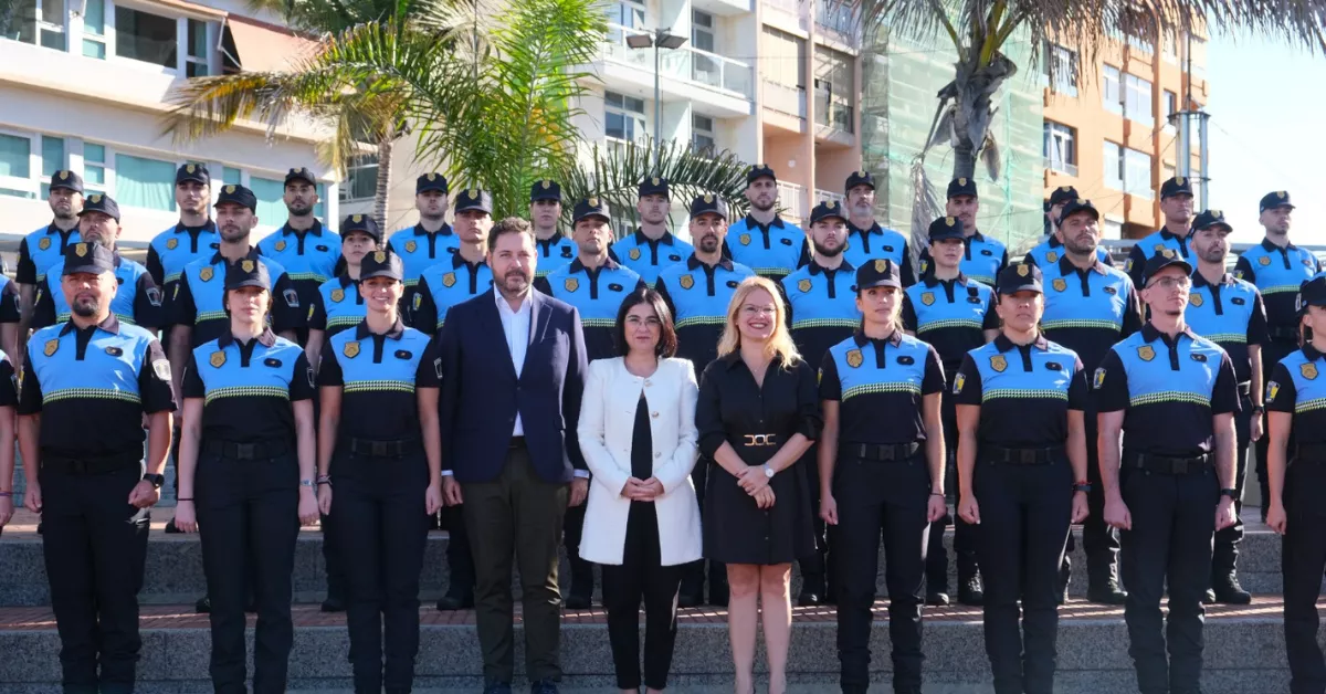 Incorporación de 45 nuevos agentes de Policía Local en Las Palmas / AYUNTAMIENTOS DE LAS PALMAS DE GRAN CANARIA