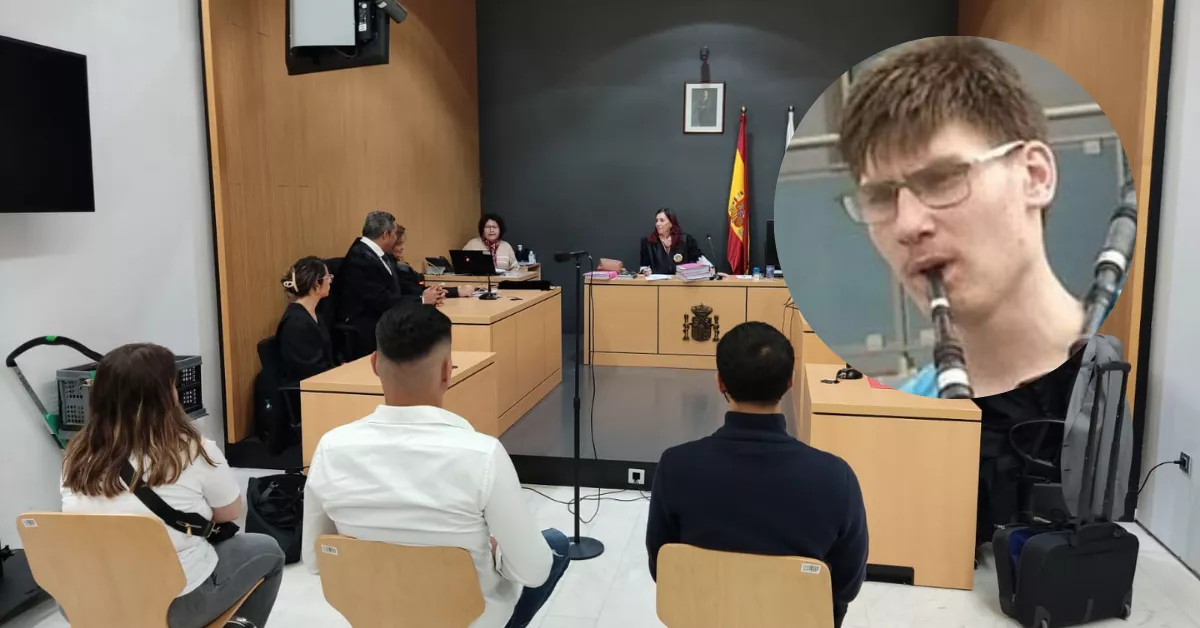 Juzgado de lo Penal número 2 de Las Palmas que iba a juzgar este lunes el presunto homicidio imprudente de Sergio Aneiros antes de ser aplazado./ AH