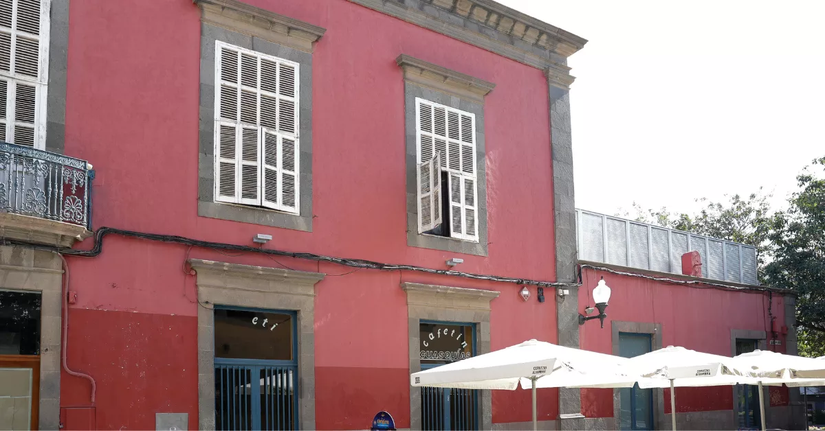 Edifico donde se encontraba el bar, en la zona de Triana / CABILDO DE GRAN CANARIA