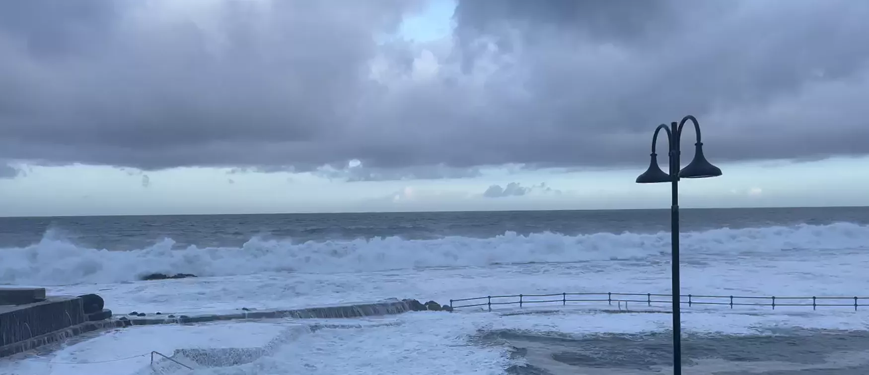 Fenómenos costeros en La Laguna. / CEDIDA