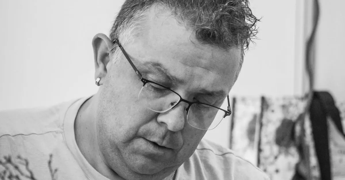 Javier Santana, diseñador de trajes del Carnaval./ CEDIDA