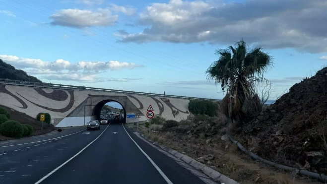 Acceso al Puertito de Güímar. / ATLÁNTICO HOY