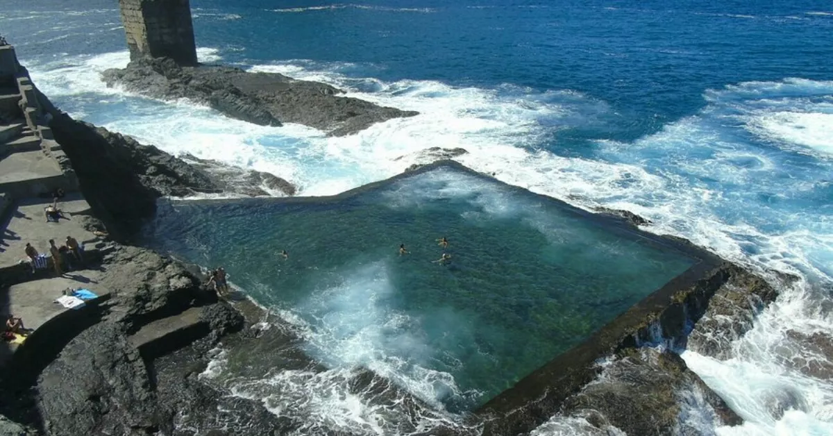 Piscina natural de Hermigua / Archivo