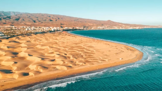 Playa de Maspalomas en Gran Canaria / TURISMO DE ESPAÑA