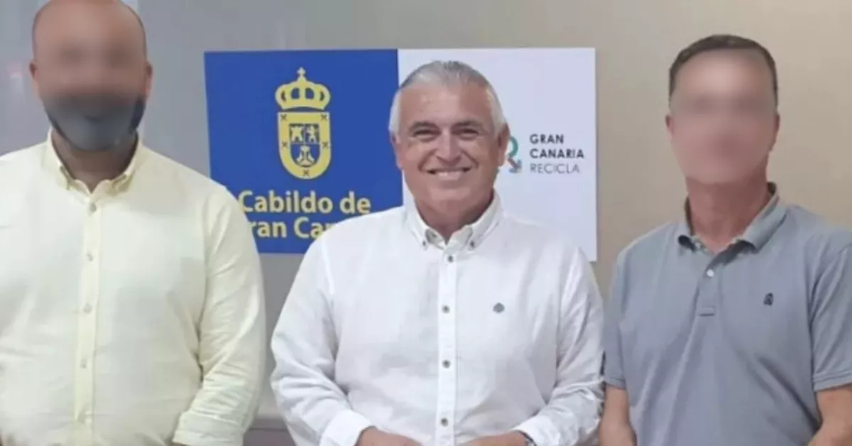 Pedro Suárez, alcalde de La Aldea de San Nicolás./ ARCHIVO