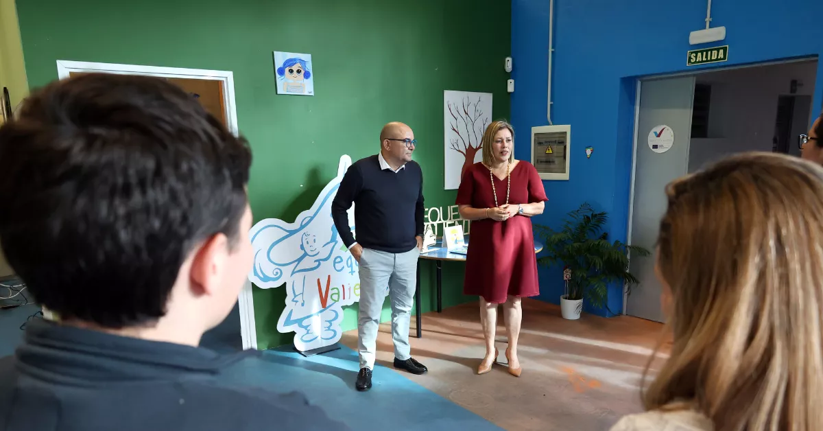 Astrid Pérez en Pequeño Valiente / PARLAMENTO DE CANARIAS