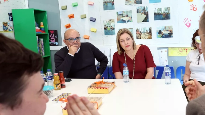 Astrid Pérez en Pequeño Valiente / PARLAMENTO DE CANARIAS Astrid Pérez en Pequeño Valiente / PARLAMENTO DE CANARIAS