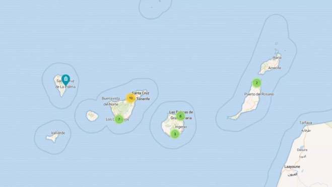 Negocios registrados en BTC Map que permiten el Bitcoin como medio de pago / BTC MAP