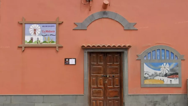 Exterior del molino de gofio La Molineta. / GOOGLE