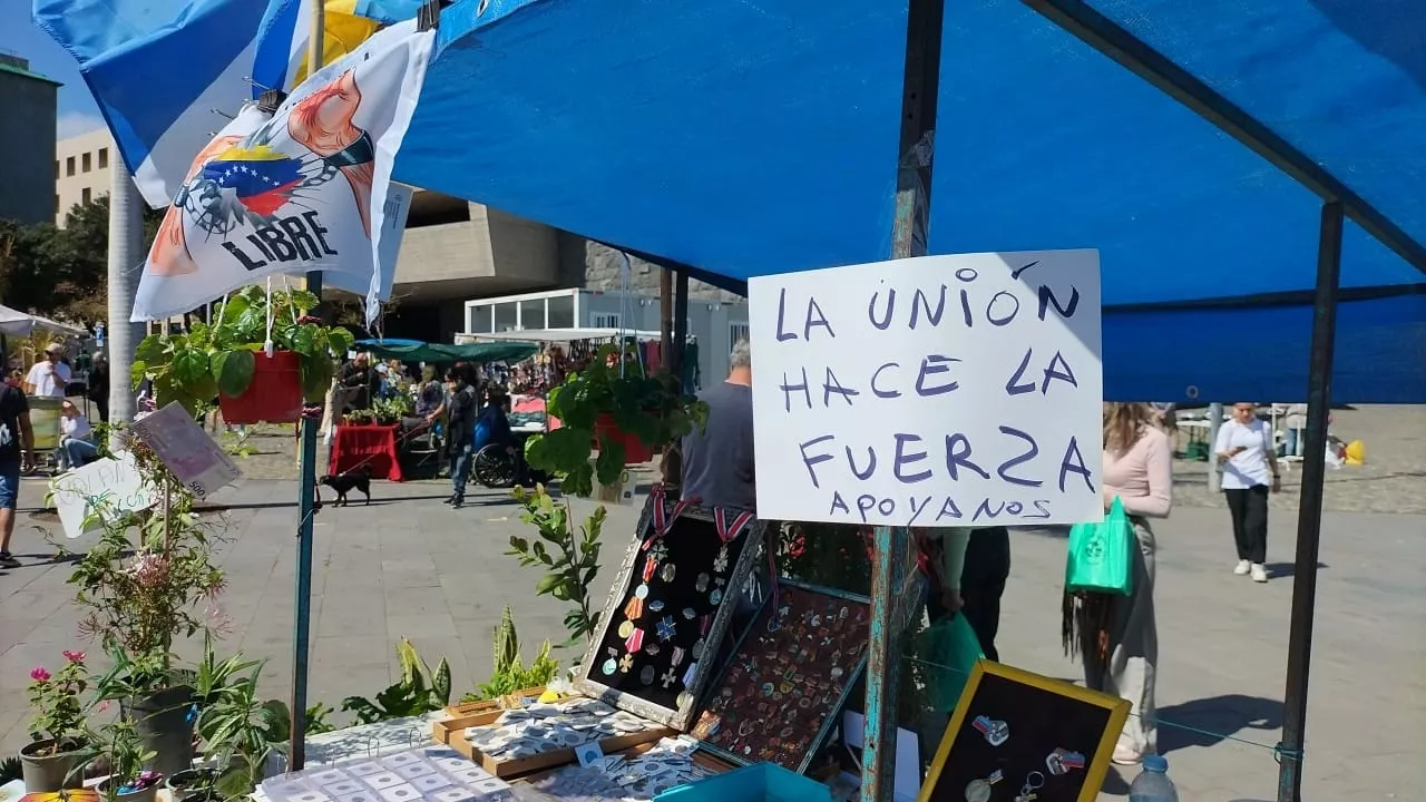 Imagen del rastro de Santa Cruz. / ATLÁNTICO HOY