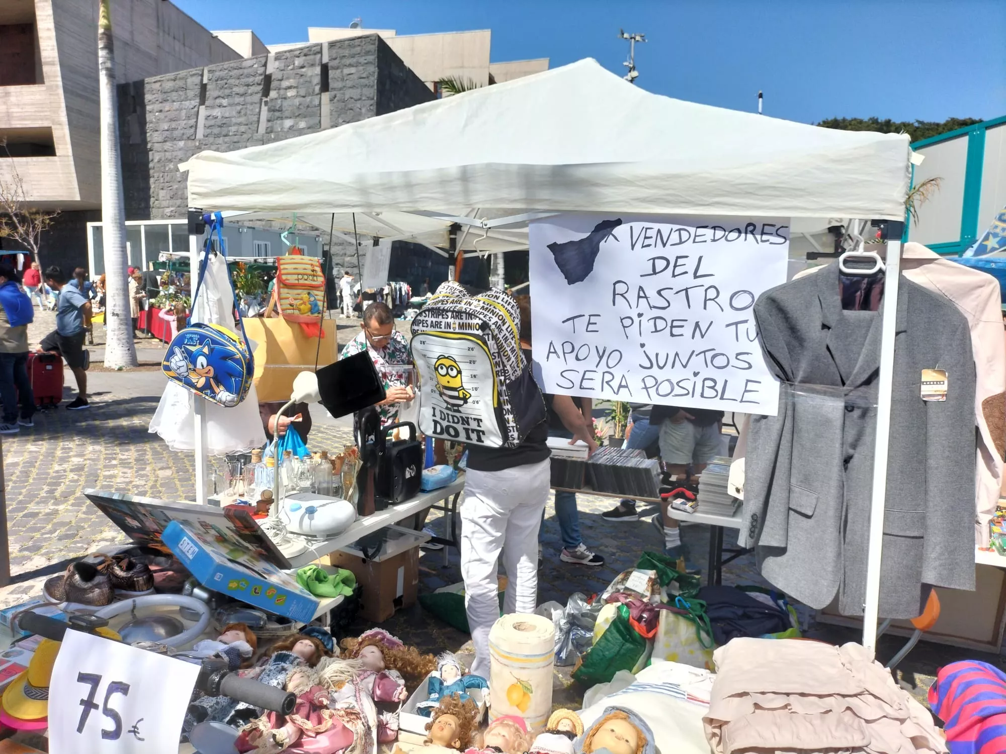 Imagen del rastro de Santa Cruz. / ATLÁNTICO HOY