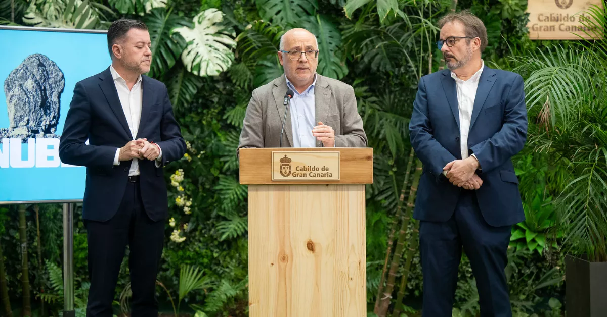 Antonio Morales durante la presentación de los datos / CABILDO DE GRAN CANARIA