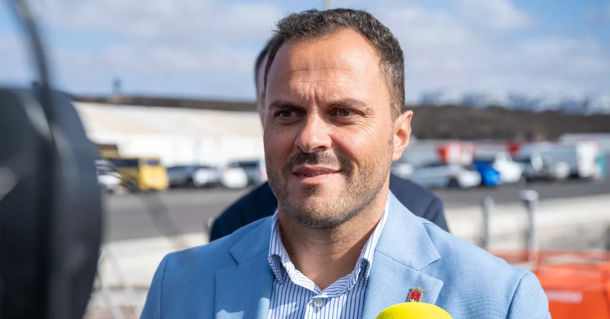 El alcalde de Arrecife, Yonathan de León / EFE