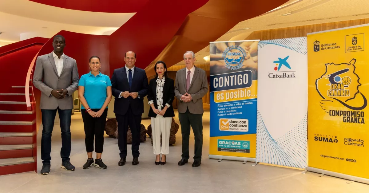 Presentación del partido solidario / CAIXABANK