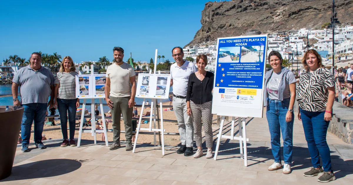 La presentación del proyecto por parte del Ayuntamiento de Mogán / AYUNTAMIENTO DE MOGÁN