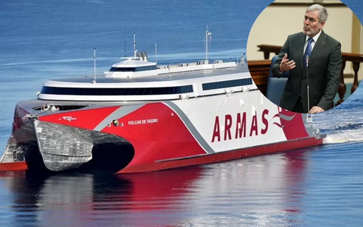 El Gobierno de Canarias maniobra para que Naviera Armas vuelva a manos canarias. / AH El Gobierno de Canarias maniobra para que Naviera Armas vuelva a manos canarias. / AH