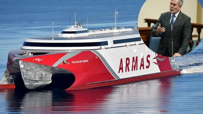 El Gobierno de Canarias maniobra para que Naviera Armas vuelva a manos canarias. / AH