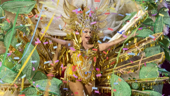 La ganadora de la Gala de la Gran Dama / CARNAVAL LPA La ganadora de la Gala de la Gran Dama / CARNAVAL LPA
