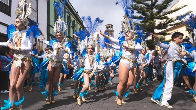 Comparsa en el carnaval de La Laguna. /Ayuntamiento de La Laguna