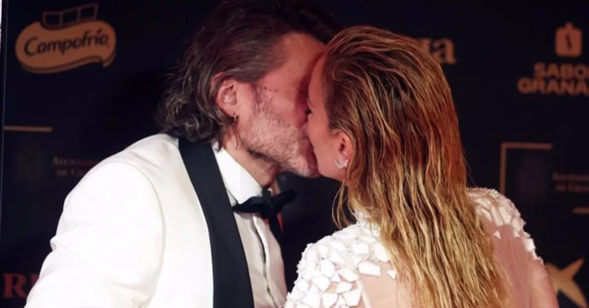 Imagen de Kira Miró y Salva Reina en la gala de los Premios Goya / EP