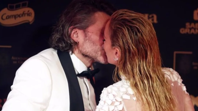 Imagen de Kira Miró y Salva Reina en la gala de los Premios Goya / EP