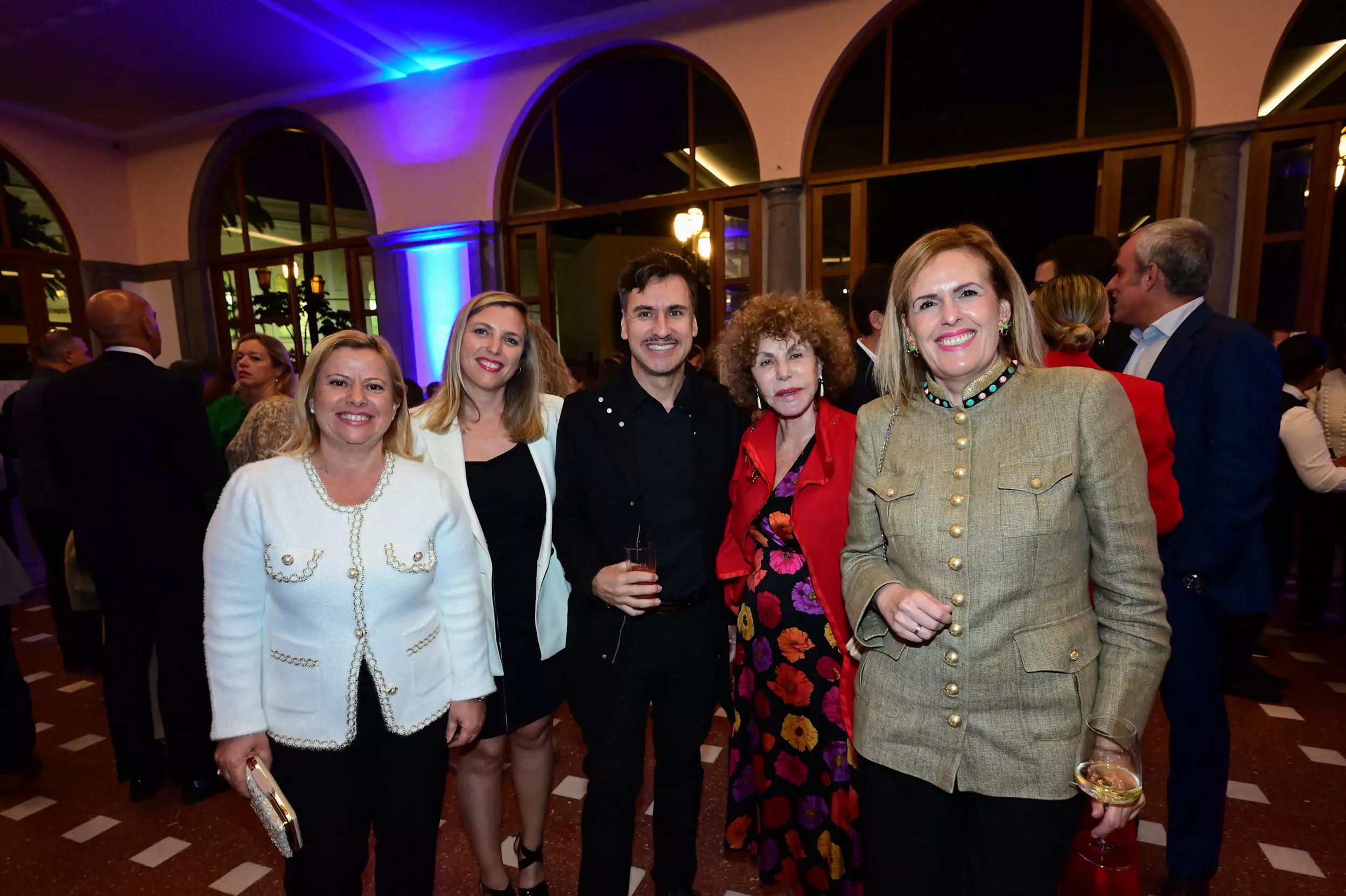 Nayra Moreno, gerente de la Fundación Sergio Alonso; Raúl Henriq, orientador vocacional; Nardy Barrios, exdiputada en el Parlamento de Canarias y Gorety Almeida, directora gerente de Ecca.edu en II Edición Premios Atlántico Hoy al Liderazgo / TONY HERNÁNDEZ
