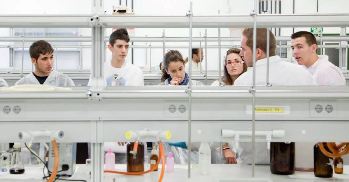 Estudiantes de Química de la ULL. 