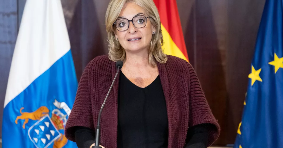 La consejera de Sanidad, Esther Monzón / GOBIERNO DE CANARIAS