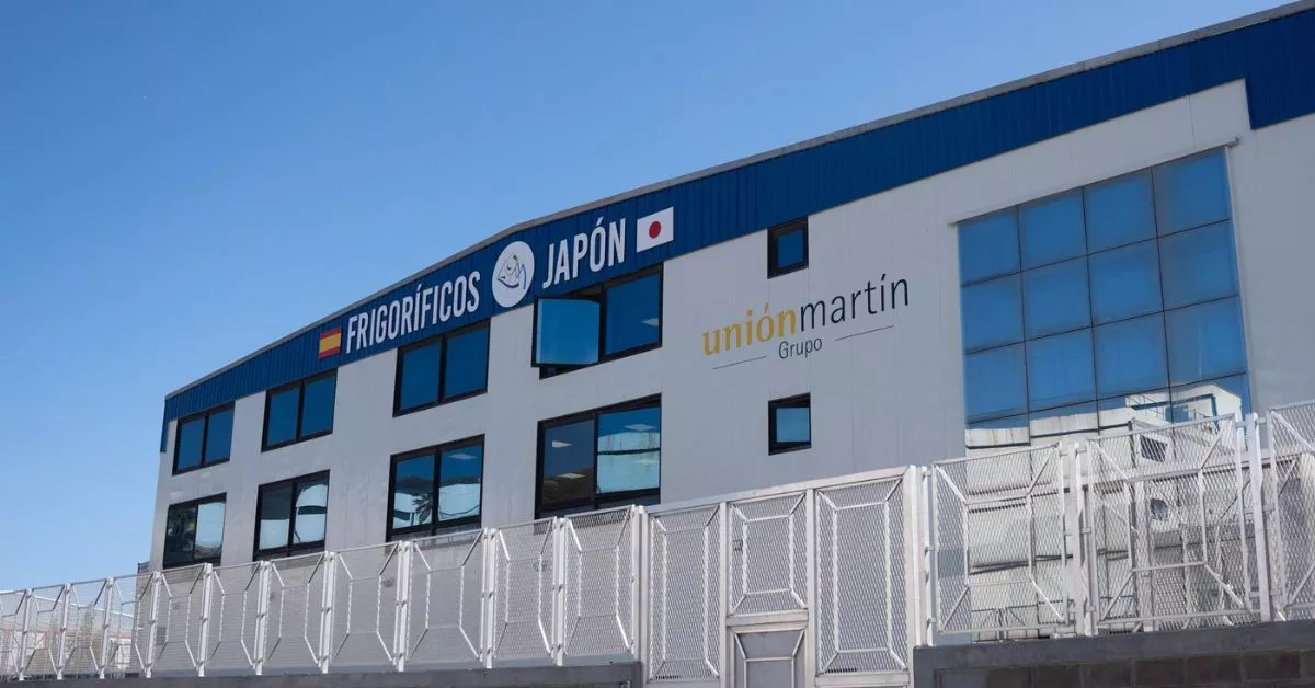 Las nuevas instalaciones de Unión Martín en el Puerto de Las Palmas, que abre un almacén pionero en Canarias para congelar atún prémiun. / Luis Miguel Añón