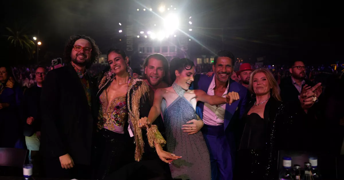 El jurado de la Gala de la Reina del Las Palmas de Gran Canaria / LUIS MIGUEL AÑÓN