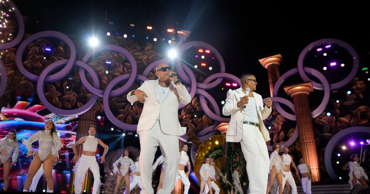 Gente de Zona en la Gala de la Reina de Las Palmas de Gran Canaria / LUIS MIGUEL AÑÓN