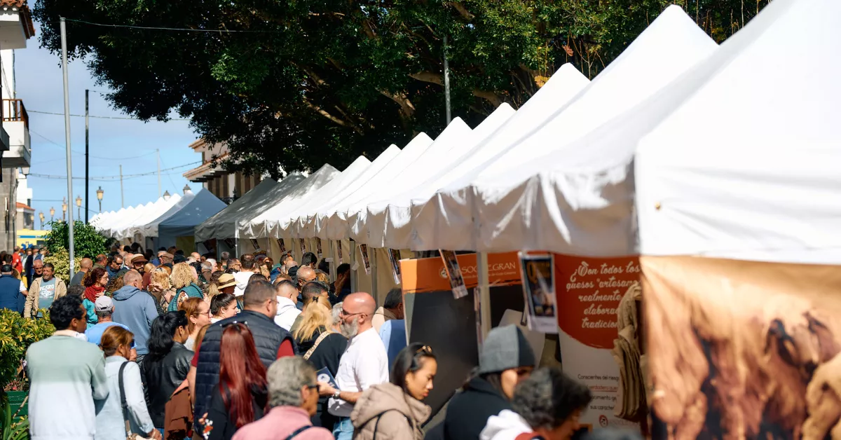 Inauguración de la Feria Europea del Queso en Firgas, del 1 al 2 de marzo / CABILDO DE GRAN CANARIA