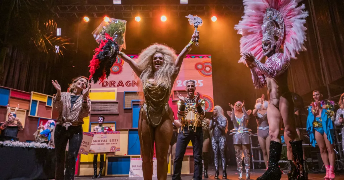 Virgen gana la segunda edición del concurso Dragnaval del Carnaval de Santa Cruz 2025./ CEDIDA