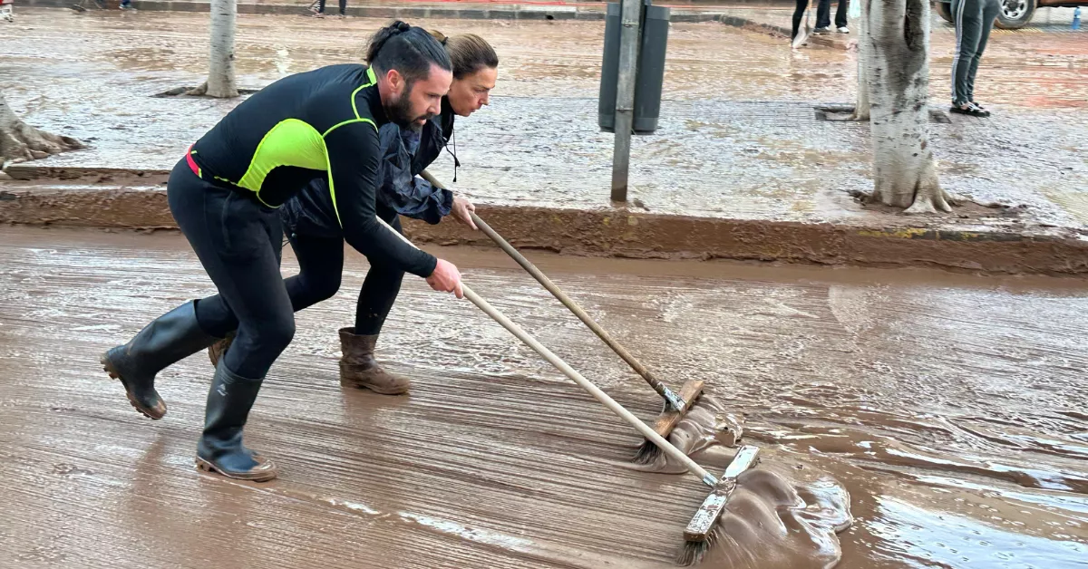 Telde da las gracias a operarios y voluntarios que ayudaron el lunes con las riadas./ CEDIDA