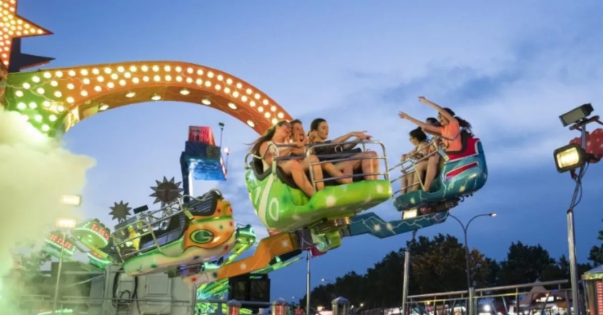 Atracciones en la feria de Carnaval en Las Palmas de Gran Canaria./ ARCHIVO