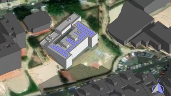 Imagen del proyecto en uno de los colegios / GEURSA