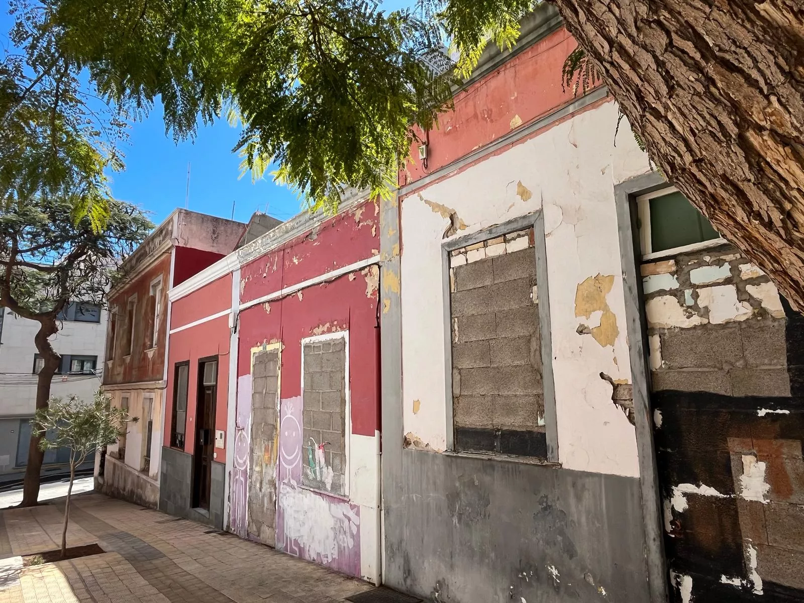 Casas abandonadas en El Toscal. /AH