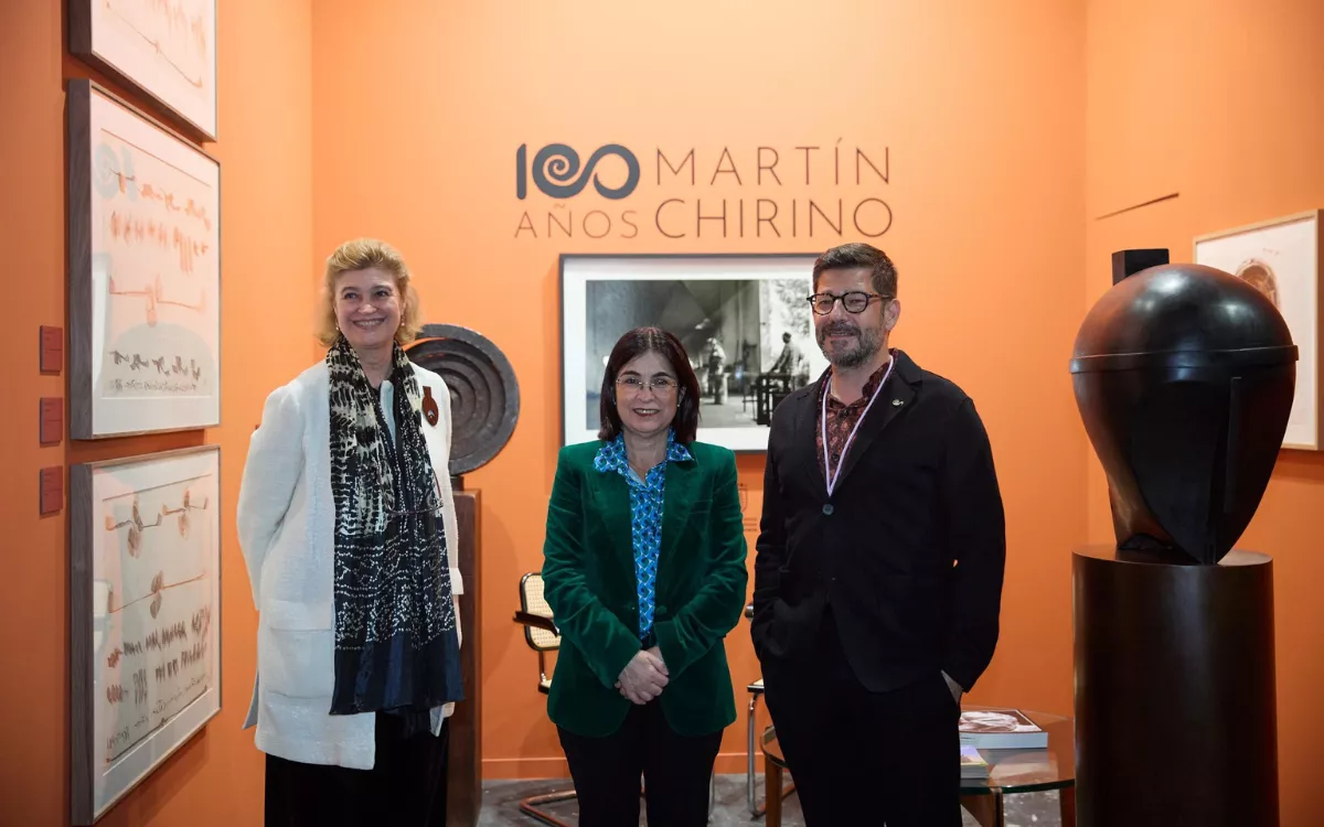 Martín Chirino brilla en ARCOmadrid 2025: un siglo de arte forjado en hierro. / AH