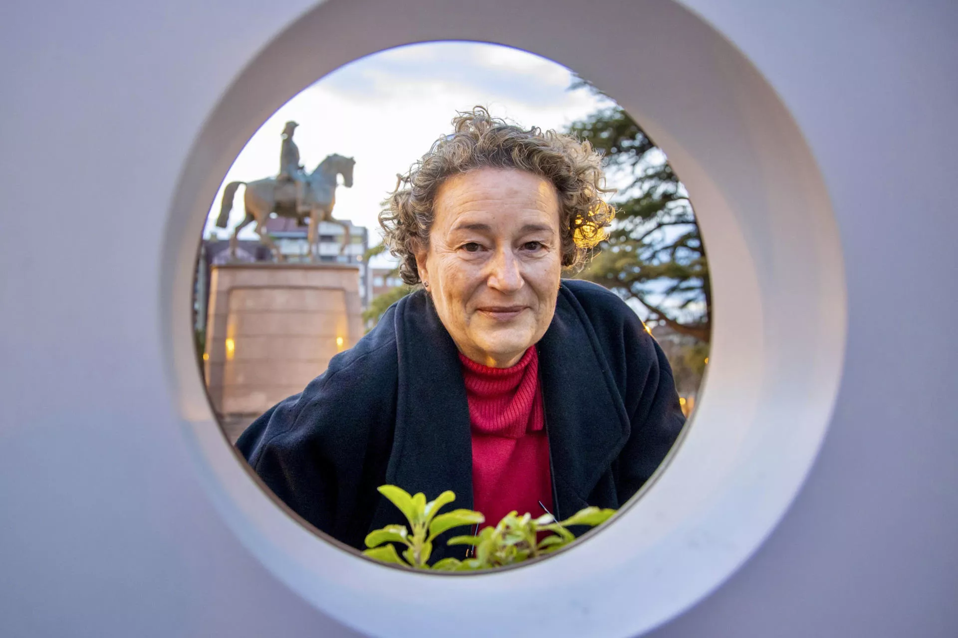 La grancanaria Elvira Urquijo, pionera de la fotografía en la Agencia EFE, homenajeada en La Rioja. / RAQUEL MANZANARES-EFE