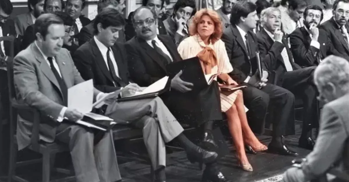 Loli Palliser fue la primera mujer en el Parlamento de Canarias / DOLORES PALLISER