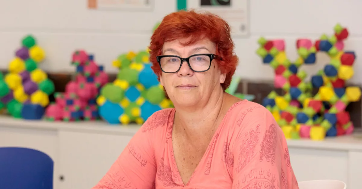 Edith Padrón, matemática. /ULL