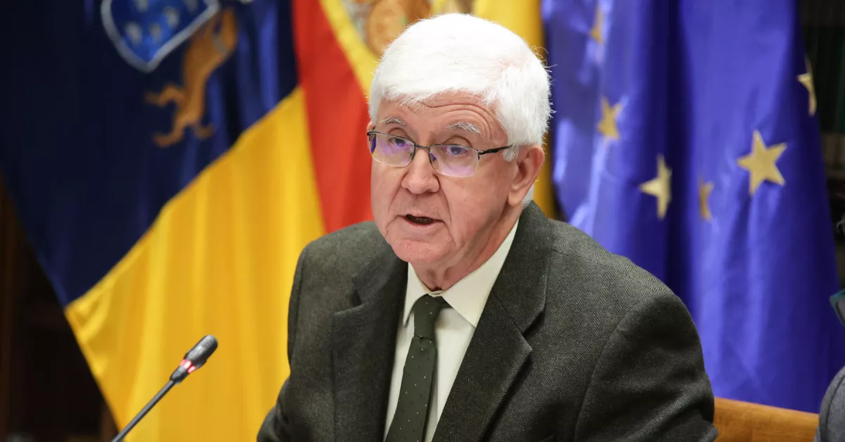 El presidente de la Audiencia de Cuentas de Canarias, Pedro Pacheco. /EFE/Ramón de la Rocha