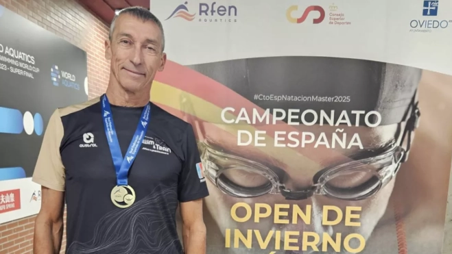 En la imagen, el nadador canario Kike Mata / CEDIDA En la imagen, el nadador canario Kike Mata / CEDIDA