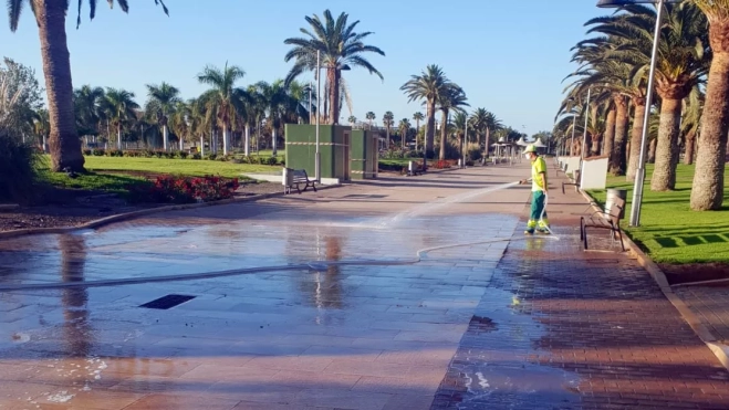 Imagen del Parque Sur, en Maspalomas / AYUNTAMIENTO DE SAN BARTOLOMÉ DE TIRAJANA