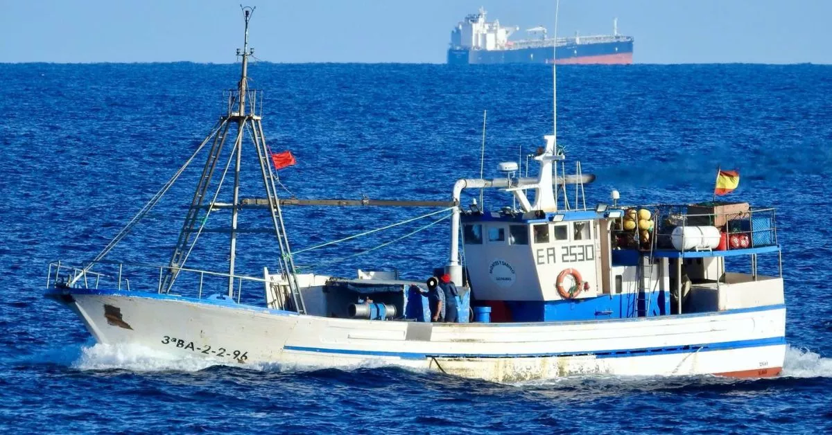 El pesquero 'Montes y Sabino', con 30 años de historia, en una de sus habituales campañas en el Puerto de Las Palmas. / NICOLÁS AROCHA