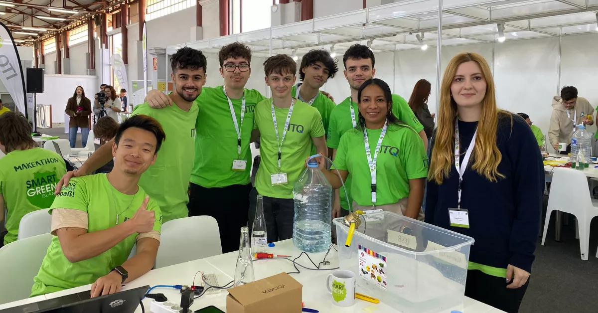 El equipo en el que participa Malika buscar solventar las fugas de agua de las tuberías de suministro / ATLÁNTICO HOY