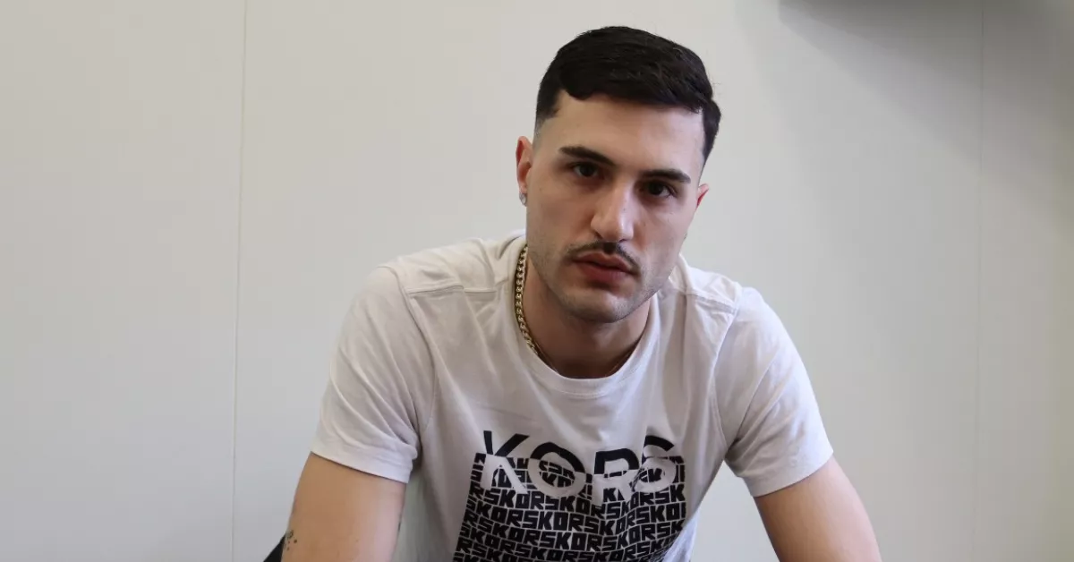 El artista 'Beauty Pikete' en su entrevista con Atlántico Hoy. / ATLÁNTICO HOY - AINOHA CRUZ