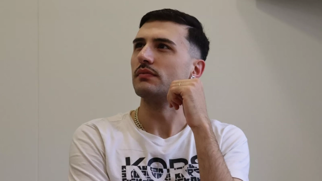 El artista 'Beauty Pikete' en su entrevista con Atlántico Hoy. / ATLÁNTICO HOY - AINOHA CRUZ