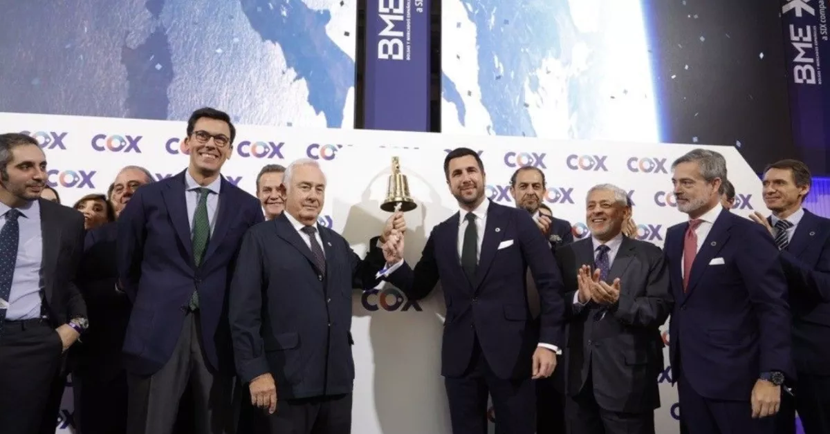 Enrique Riquelme, presidente ejecutivo de Cox, en la salida a Bolsa / SERVIMEDIA